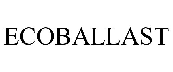 Trademark Logo ECOBALLAST