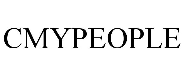 Trademark Logo CMYPEOPLE