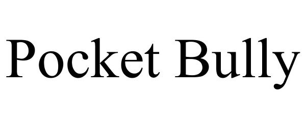 Trademark Logo POCKET BULLY