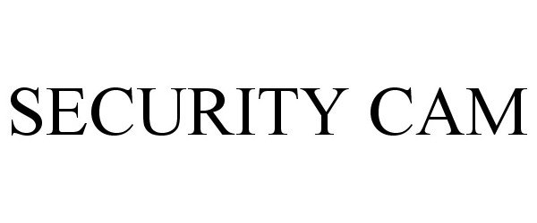 Trademark Logo SECURITY CAM