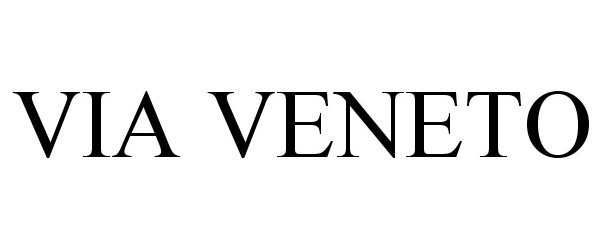 Trademark Logo VIA VENETO