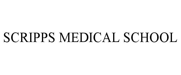 Trademark Logo SCRIPPS MEDICAL SCHOOL