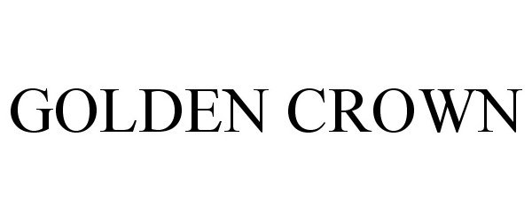Trademark Logo GOLDEN CROWN