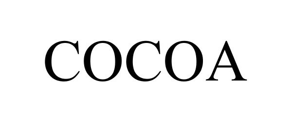 Trademark Logo COCOA