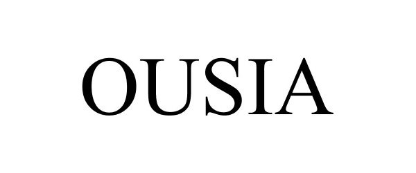 Trademark Logo OUSIA