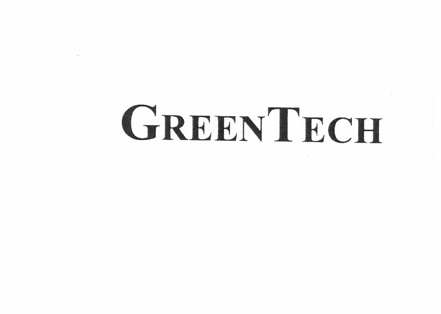 Trademark Logo GREENTECH