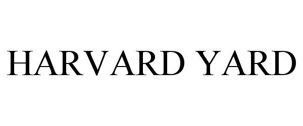  HARVARD YARD