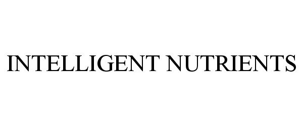 INTELLIGENT NUTRIENTS