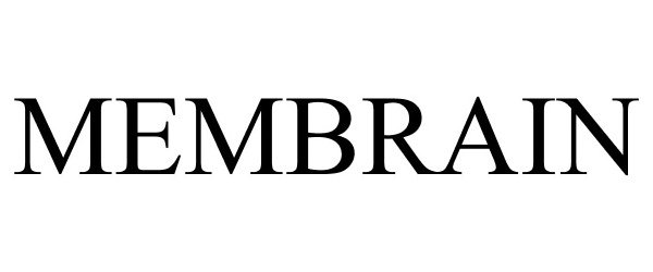 Trademark Logo MEMBRAIN