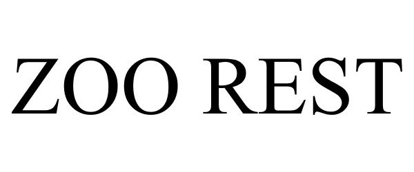 Trademark Logo ZOO REST