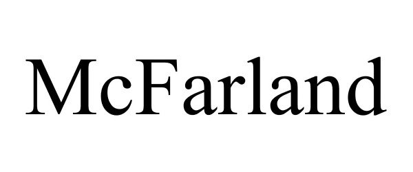 Trademark Logo MCFARLAND