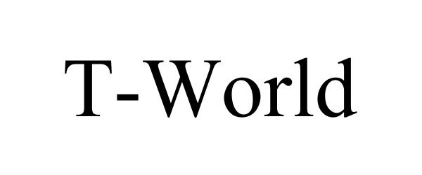 Trademark Logo T-WORLD
