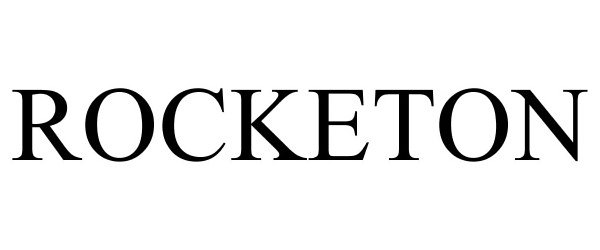 Trademark Logo ROCKETON