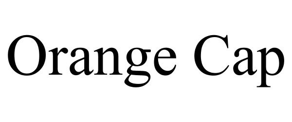Trademark Logo ORANGE CAP