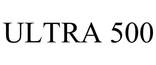 Trademark Logo ULTRA 500