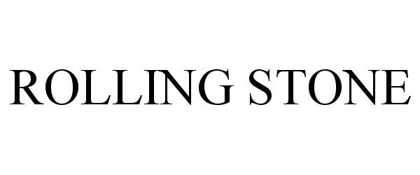 Trademark Logo ROLLING STONE
