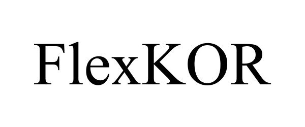 Trademark Logo FLEXKOR