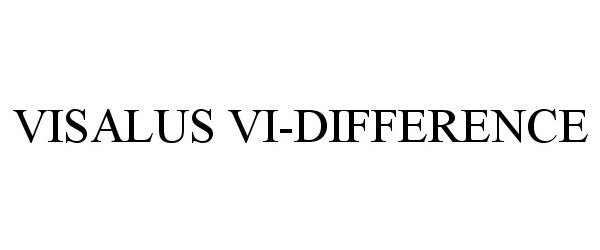  VISALUS VI-DIFFERENCE