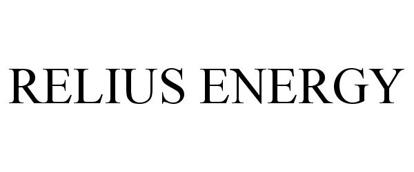 RELIUS ENERGY