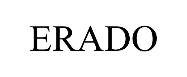 Trademark Logo ERADO