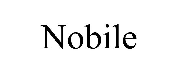 Trademark Logo NOBILE