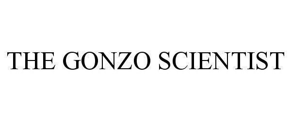 Trademark Logo THE GONZO SCIENTIST