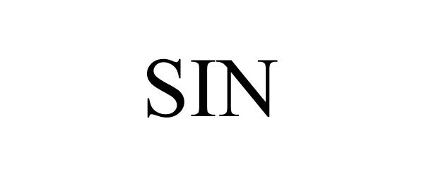 Trademark Logo SIN
