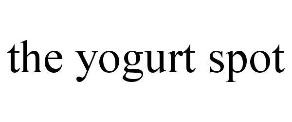 THE YOGURT SPOT