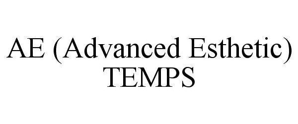  AE (ADVANCED ESTHETIC) TEMPS