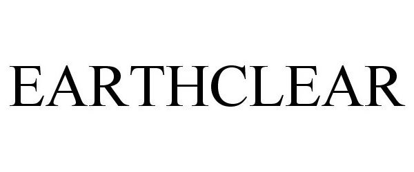 Trademark Logo EARTHCLEAR