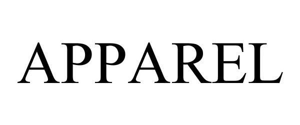Trademark Logo APPAREL