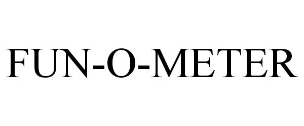 Trademark Logo FUN-O-METER