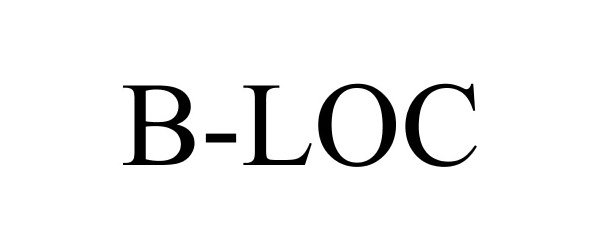 Trademark Logo B-LOC