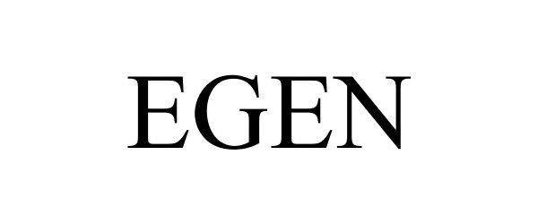 Trademark Logo EGEN