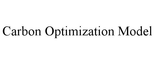  CARBON OPTIMIZATION MODEL