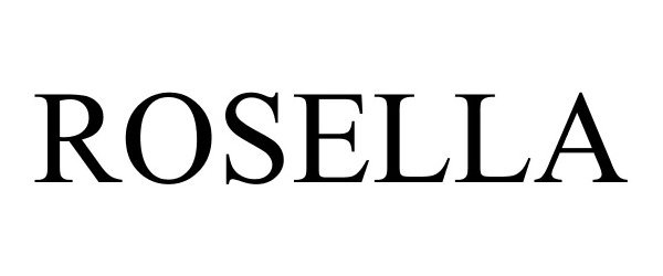 Trademark Logo ROSELLA