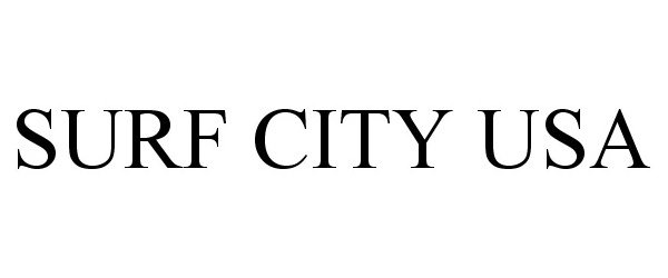 Trademark Logo SURF CITY USA