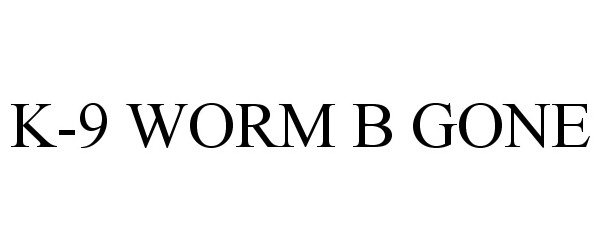  K-9 WORM B GONE