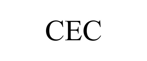 Trademark Logo CEC