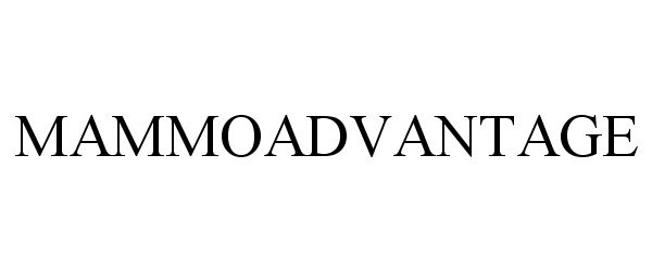 Trademark Logo MAMMOADVANTAGE