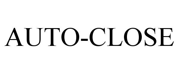 Trademark Logo AUTO-CLOSE
