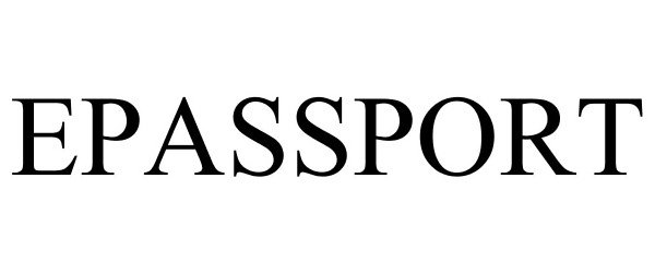 Trademark Logo EPASSPORT