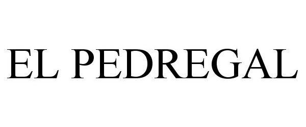 Trademark Logo EL PEDREGAL