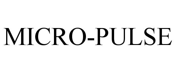 Trademark Logo MICRO-PULSE