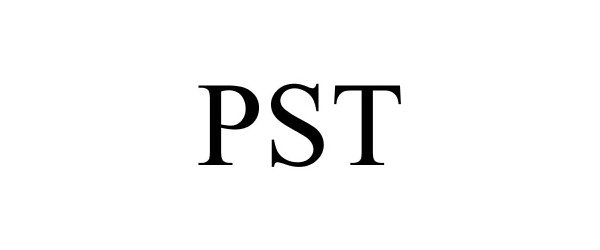 Trademark Logo PST