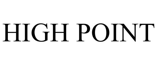 Trademark Logo HIGH POINT