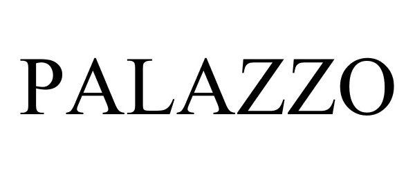 Trademark Logo PALAZZO