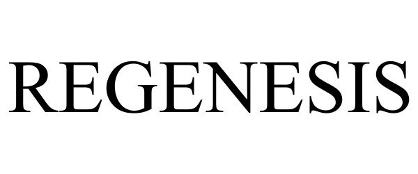 Trademark Logo REGENESIS