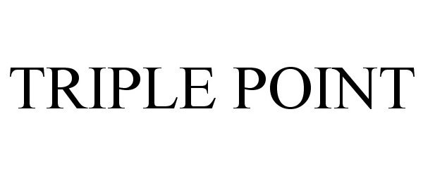 Trademark Logo TRIPLE POINT