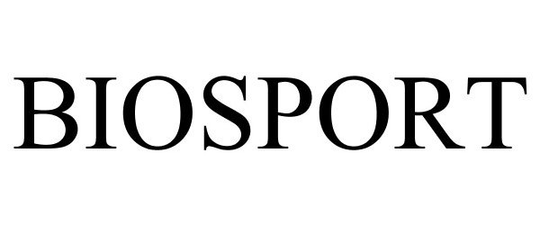 Trademark Logo BIOSPORT